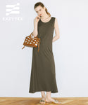 [Eazy Tex] Ribbed Sleeveless Dress