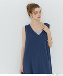 [Light Embossed] Maxi Jumper Dress