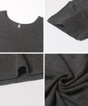 I-Line Flowy Ribbed Dress