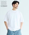 [Light Embossed] Men's Plain T-Shirt