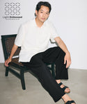 [Light Embossed] Men's Wide Pants