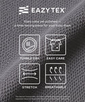 【EAZY TEX】メンズ ピケサイドジップショーツ