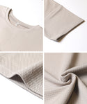 [Light Embossed] Wide Silhouette Dress