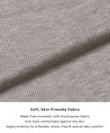 Ribbed U-Neck T-Shirt