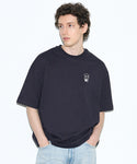 [Bear With Me] Men's Spectacled Bear Embroidery T-Shirt