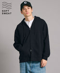 [Peluh Lembut] Hoodie Zip Berganda Lelaki