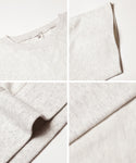 Mini French Terry 5/8 Length Wide Sweatshirt T-Shirt