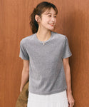 Cotton Velour Compact T-Shirt