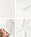 Sheer Ribbed Long-Sleeved Crew Neck Top