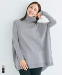 Turtleneck Knit Tunic