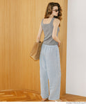 Square Neck Knit Tank Top