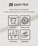 [EAZYTEX] Men's Polyester Fleece Basic Zip Hoodie