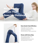 [Move Denim] Semi-Wide Pants