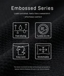 Embossed maxi dress